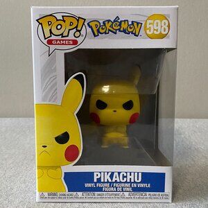 NWT Funko POP! Games #598 Pokémon Pikachu Vinyl Figure